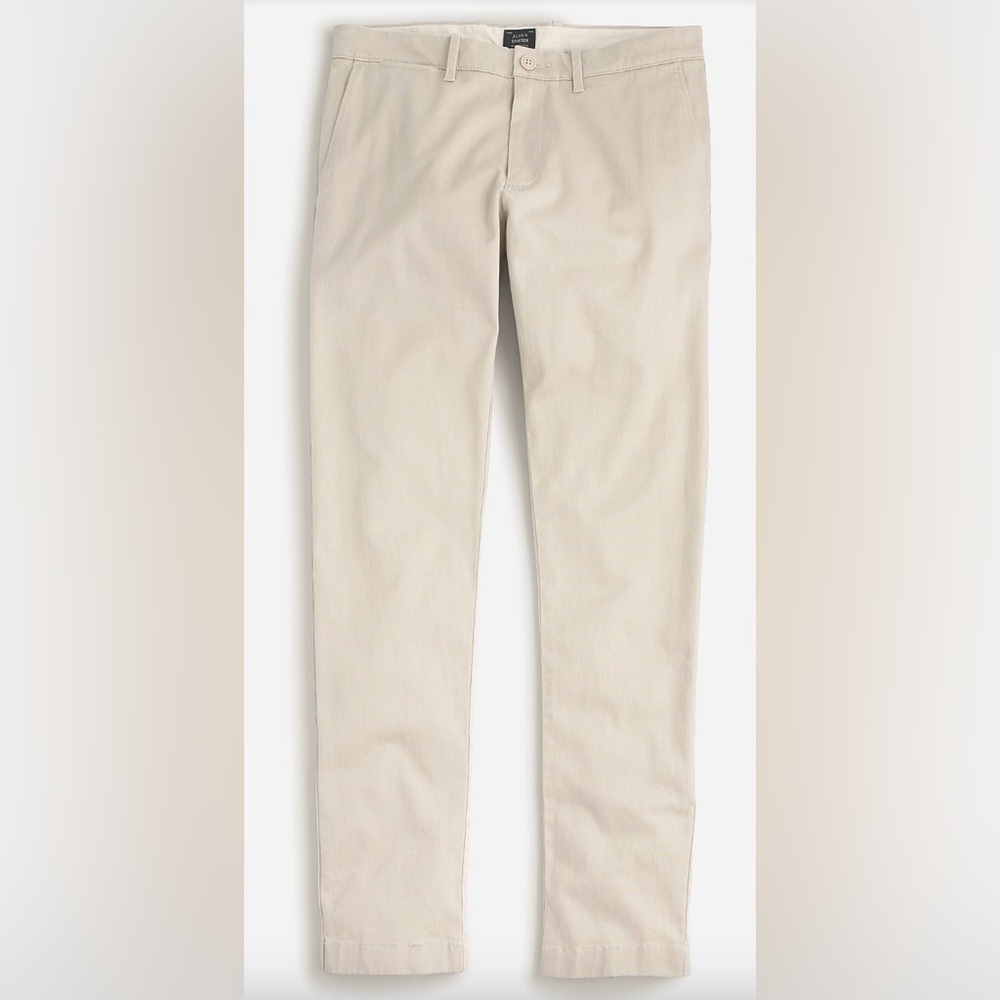 J. Crew 484 Slim-Fit Khaki Cotton Stretch Pant. W30/L30. Never Worn. Retail $98